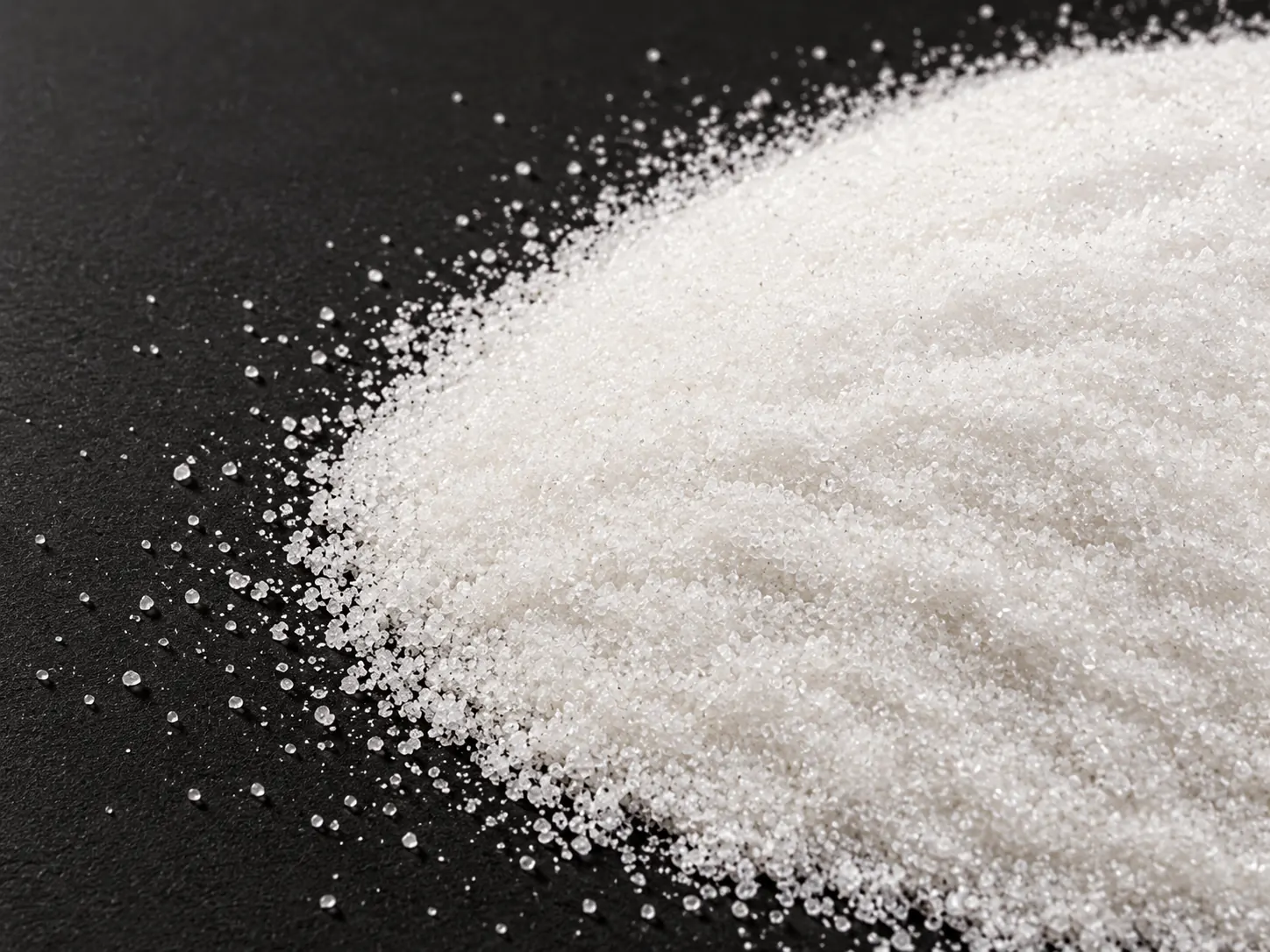 Pale ivory frit sand with small individual grains